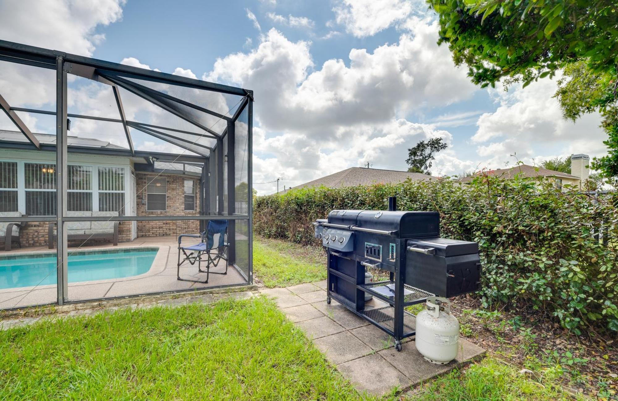 Villa Spring Hill Retreat With Heated Pool And 4-In-1 Grill Exterior foto